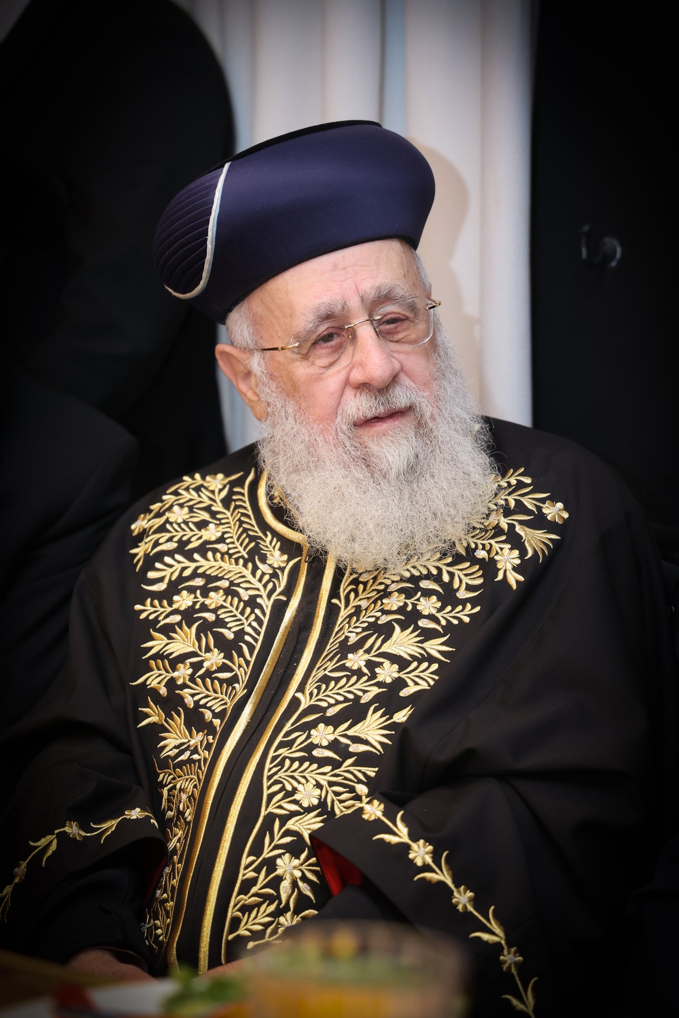 שמחת אירוסי נכדתם המשותפת של הרשל''צים הגר"י יוסף והגרש"מ עמאר