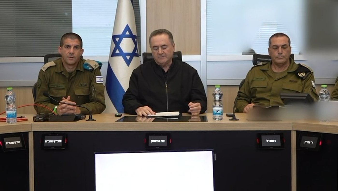 דיון בטחוני במבצע 'שאגת הארי'