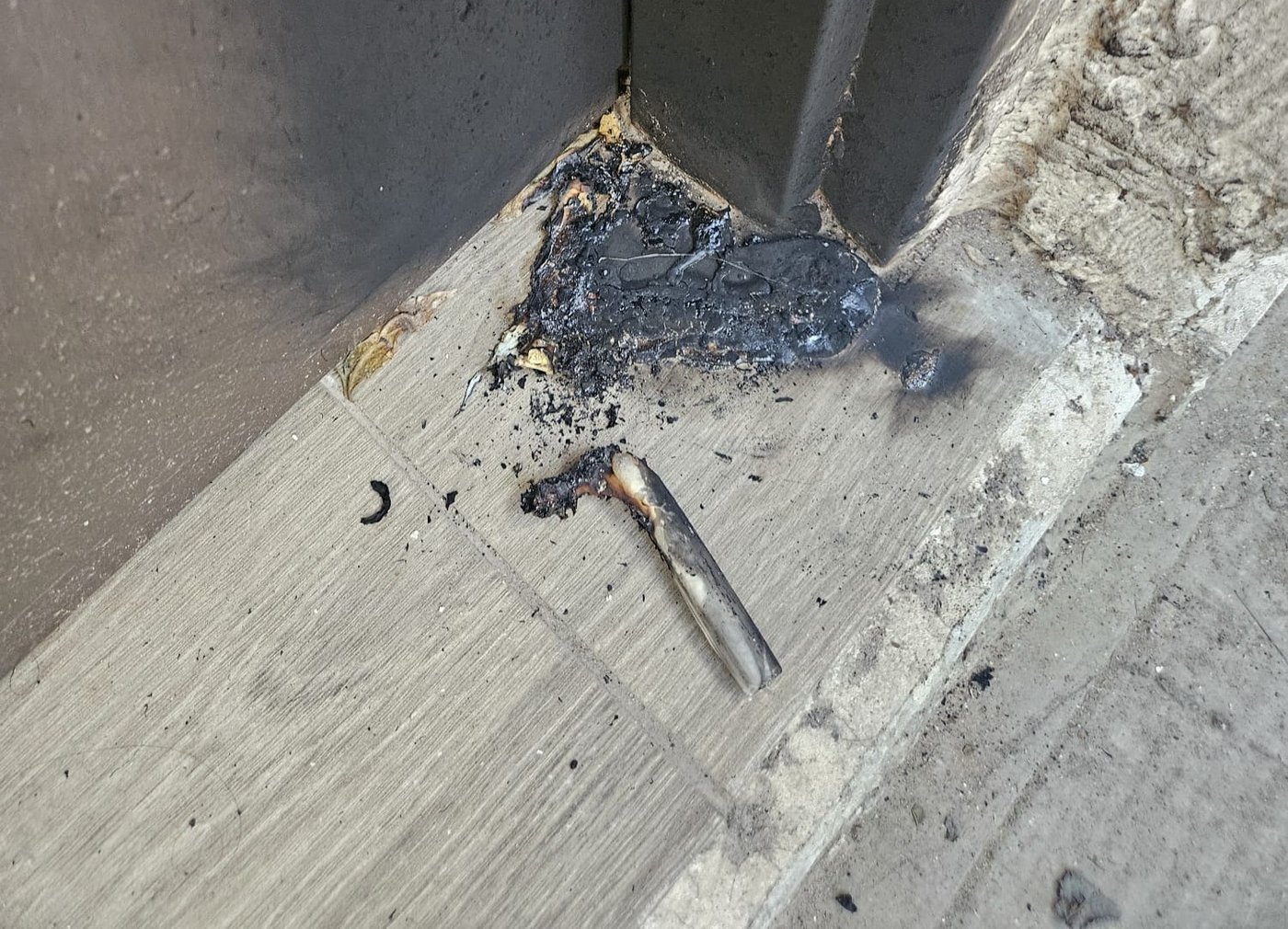 המזוזה השרופה