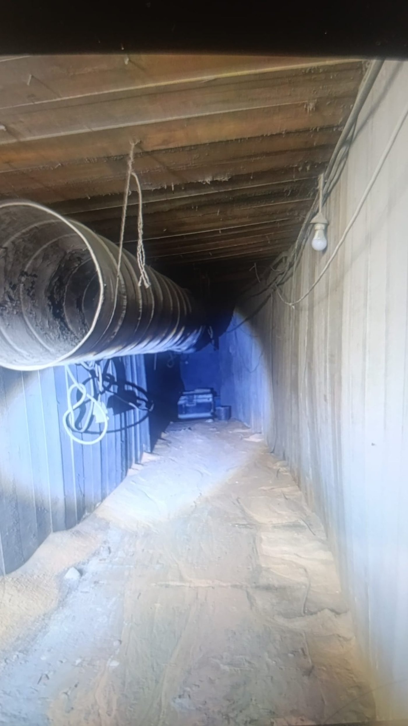 אתר יצור רקטות שאותר במרחב חאן יונס