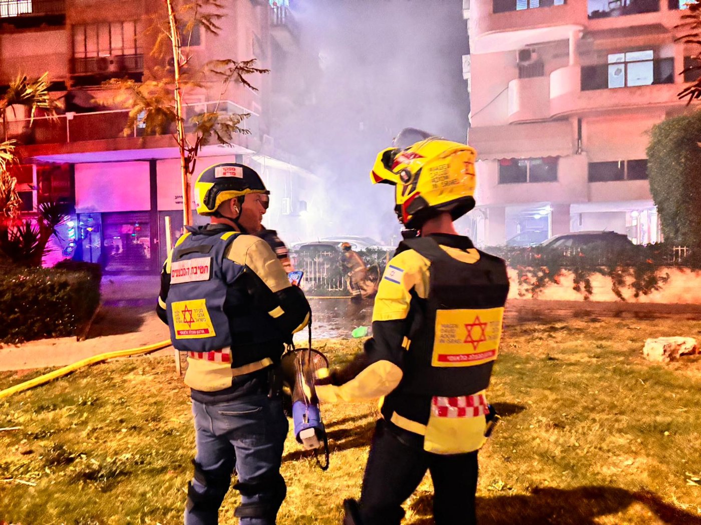 זירת הנפילה בחולון