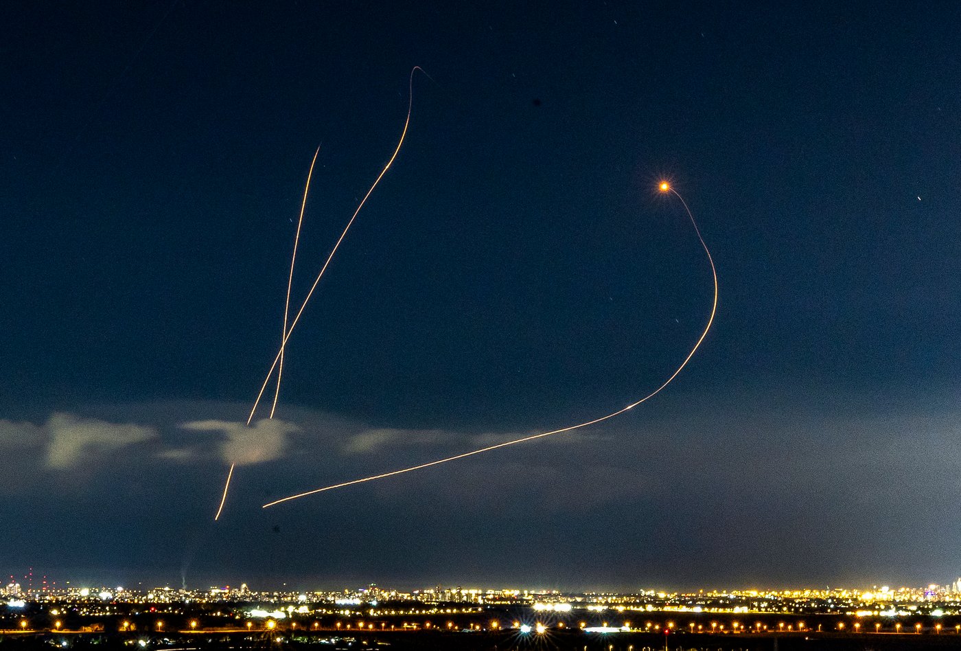 יירוטים בשמי המרכז