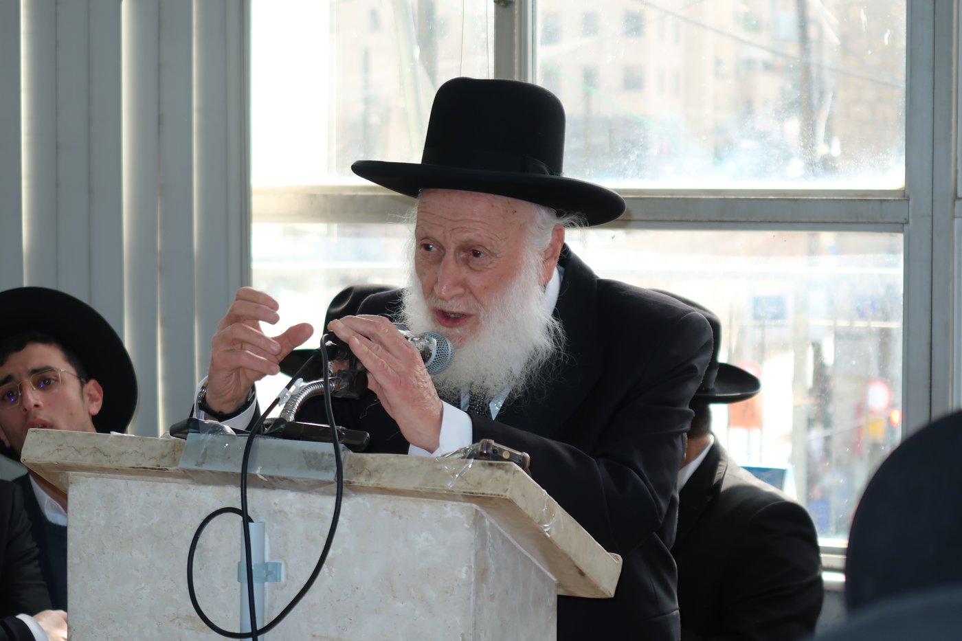 הלווית הגאון רבי משה טופיק זצ"ל 