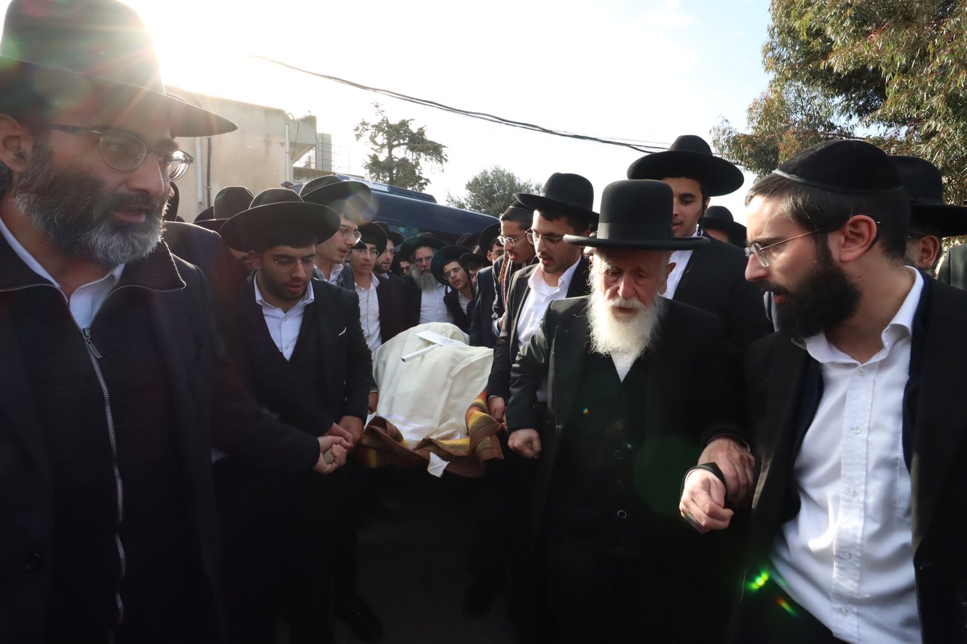 הלווית הגאון רבי משה טופיק זצ"ל 