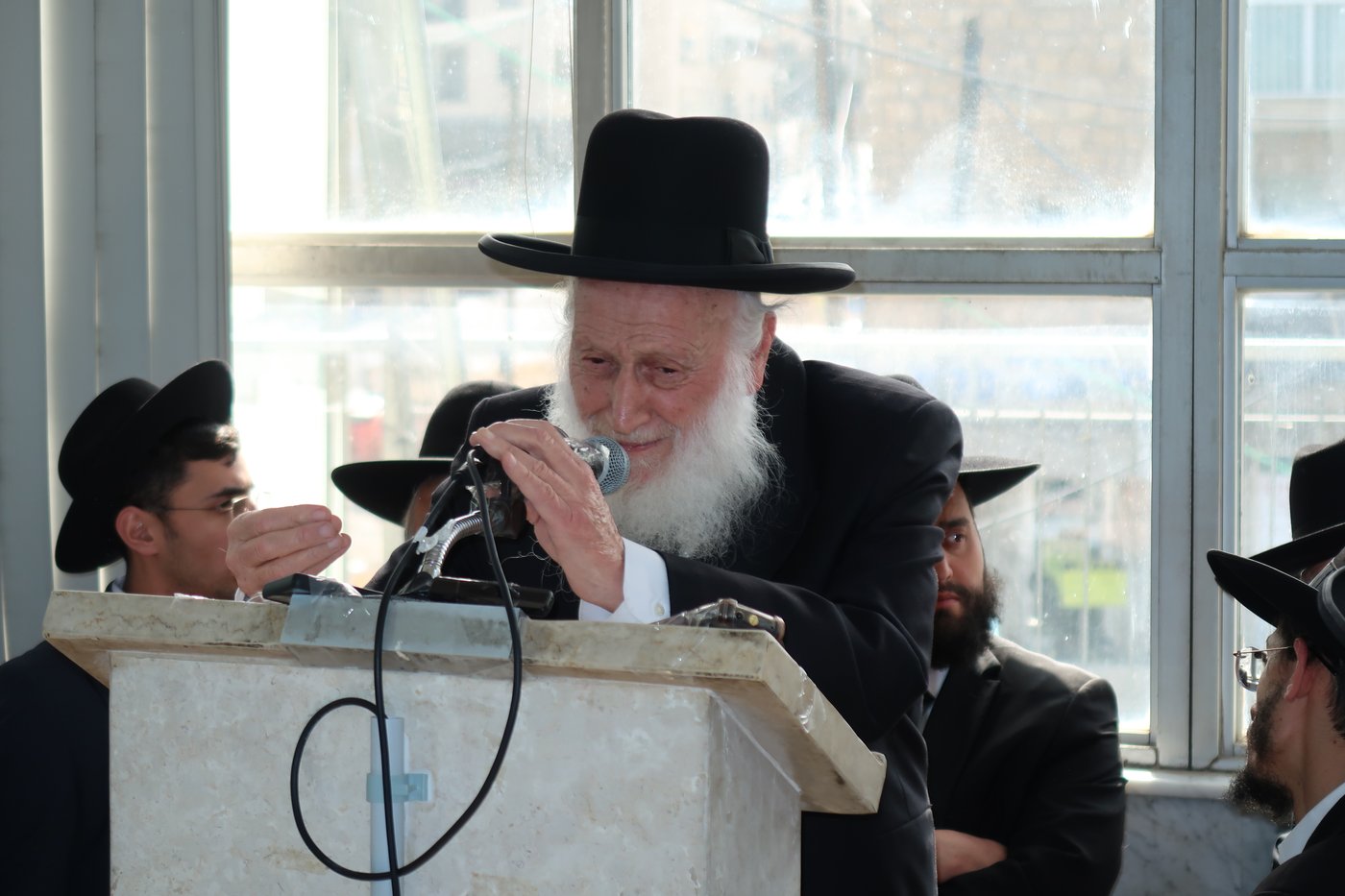 הלווית הגאון רבי משה טופיק זצ"ל 