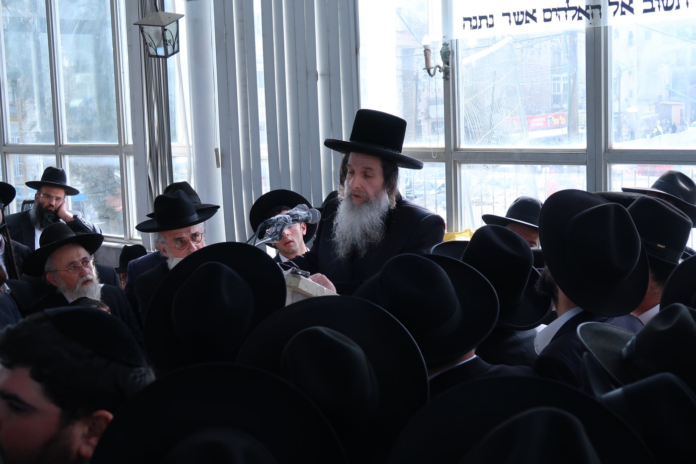 הלווית הגאון רבי משה טופיק זצ"ל 