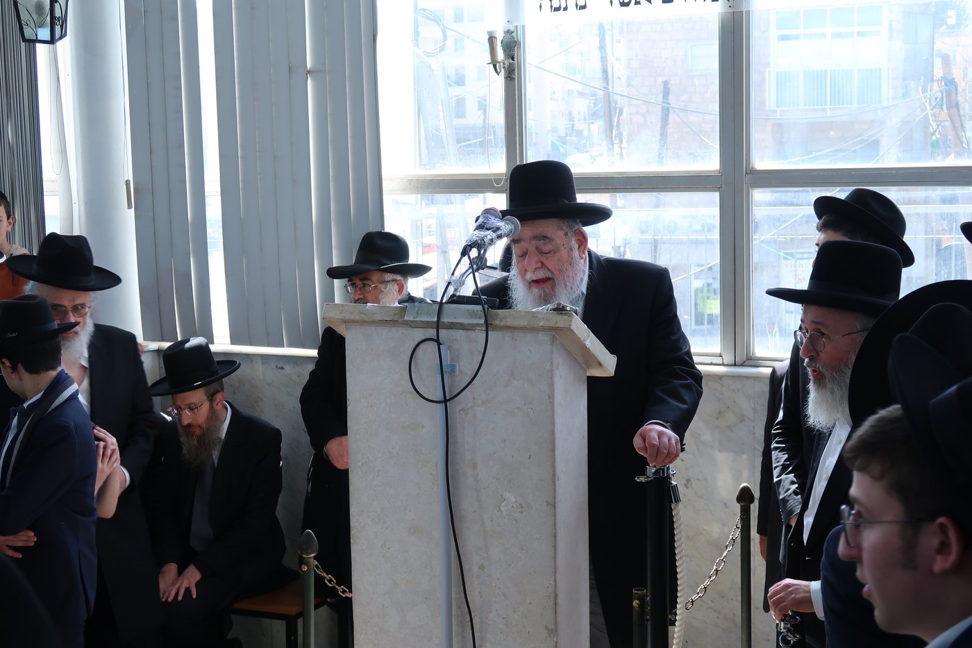 הלווית הגאון רבי משה טופיק זצ"ל 