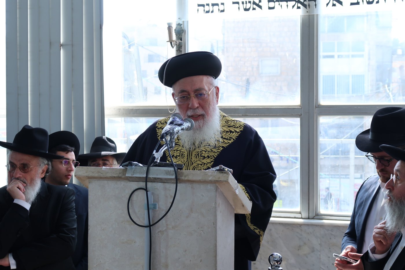 הלווית הגאון רבי משה טופיק זצ"ל 