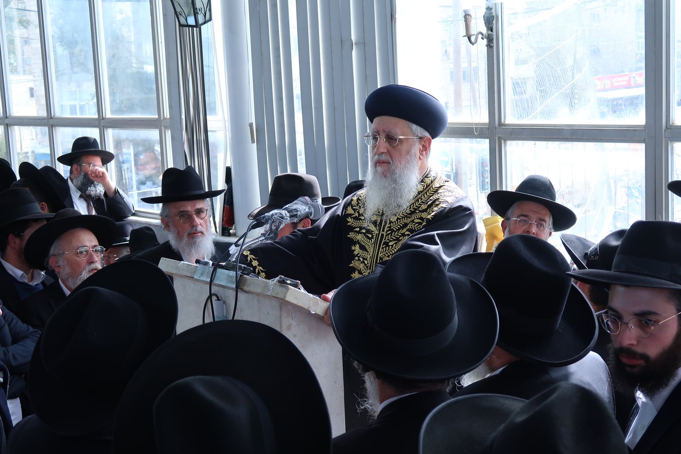 הלווית הגאון רבי משה טופיק זצ"ל 