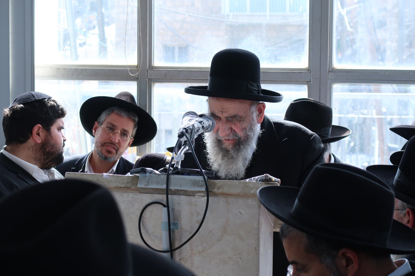 הלווית הגאון רבי משה טופיק זצ"ל 