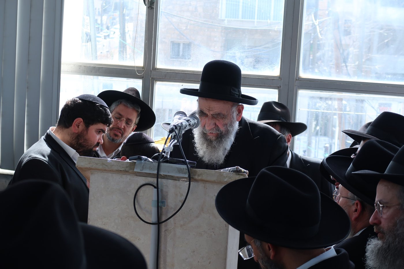 הלווית הגאון רבי משה טופיק זצ"ל 