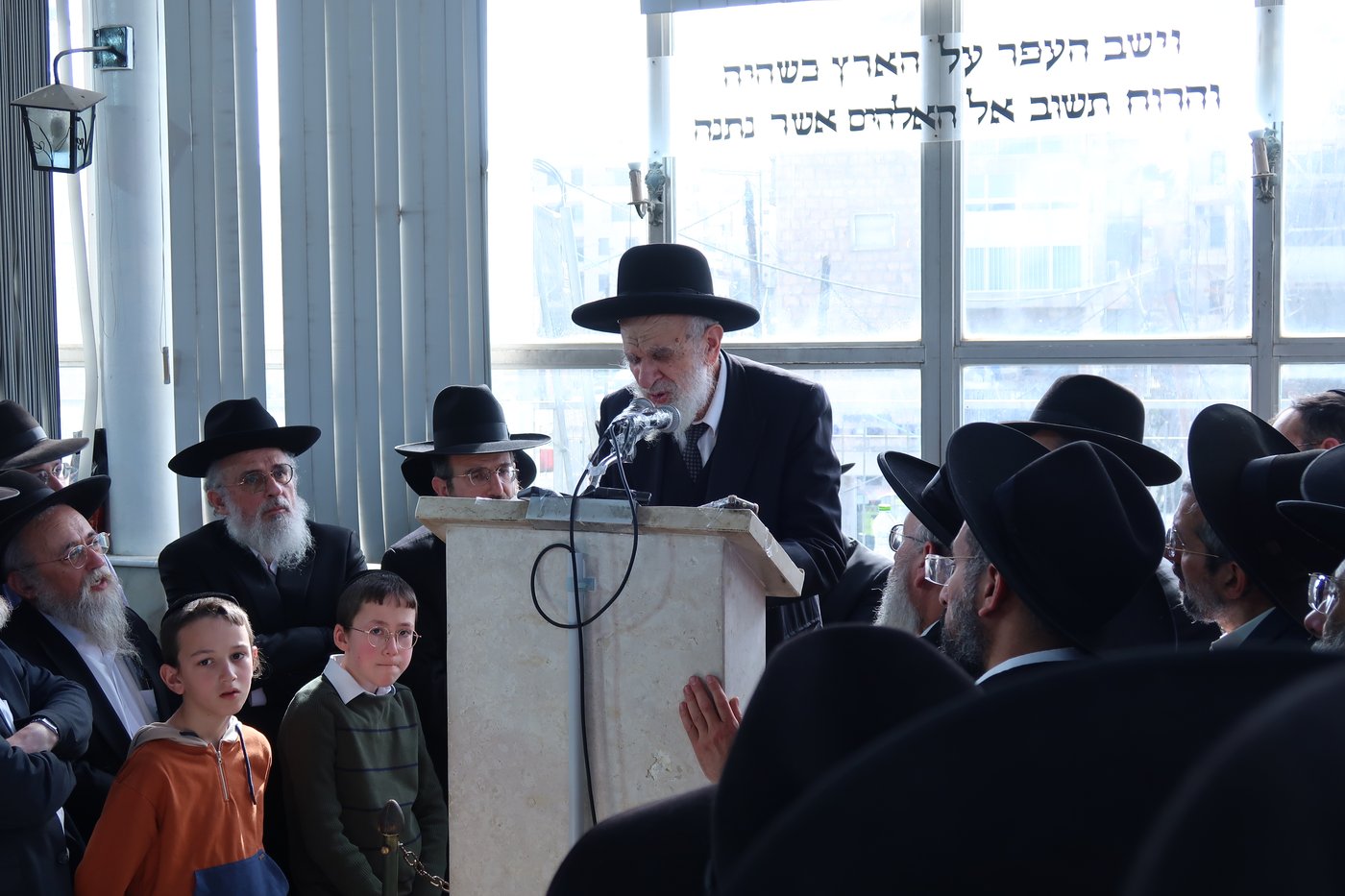 הלווית הגאון רבי משה טופיק זצ"ל 