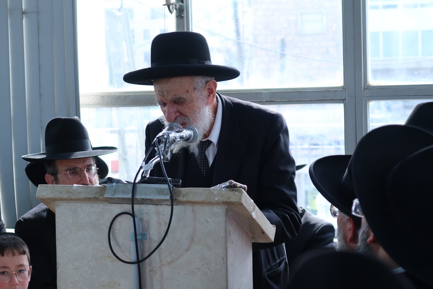 הלווית הגאון רבי משה טופיק זצ"ל 