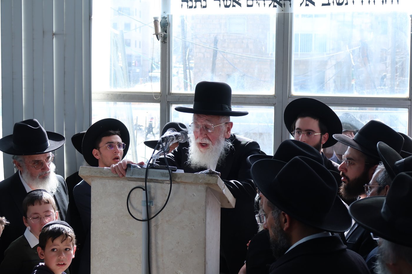 הלווית הגאון רבי משה טופיק זצ"ל 