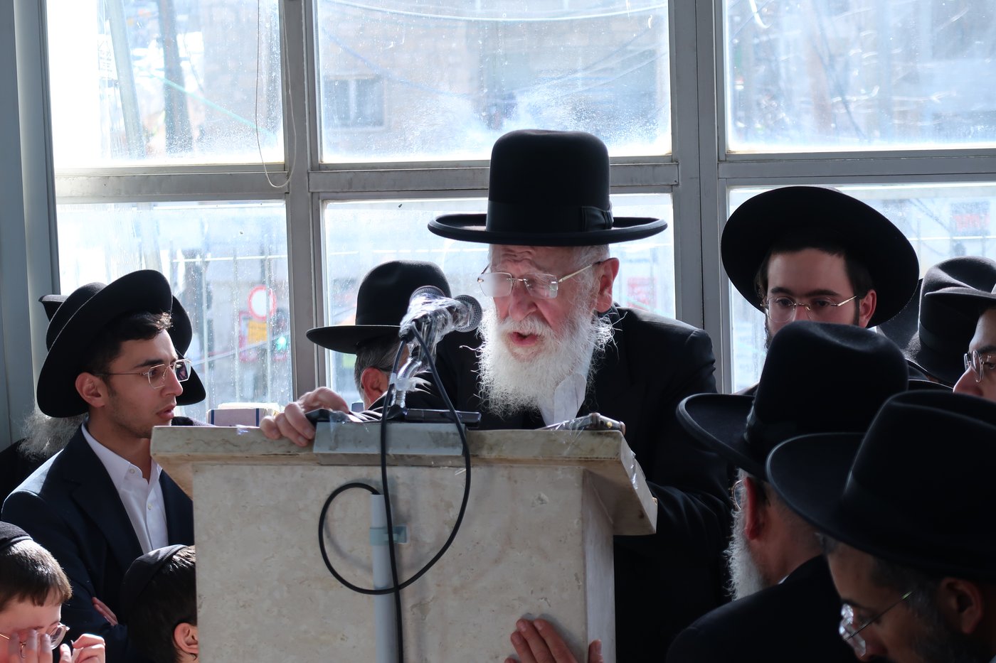 הלווית הגאון רבי משה טופיק זצ"ל 