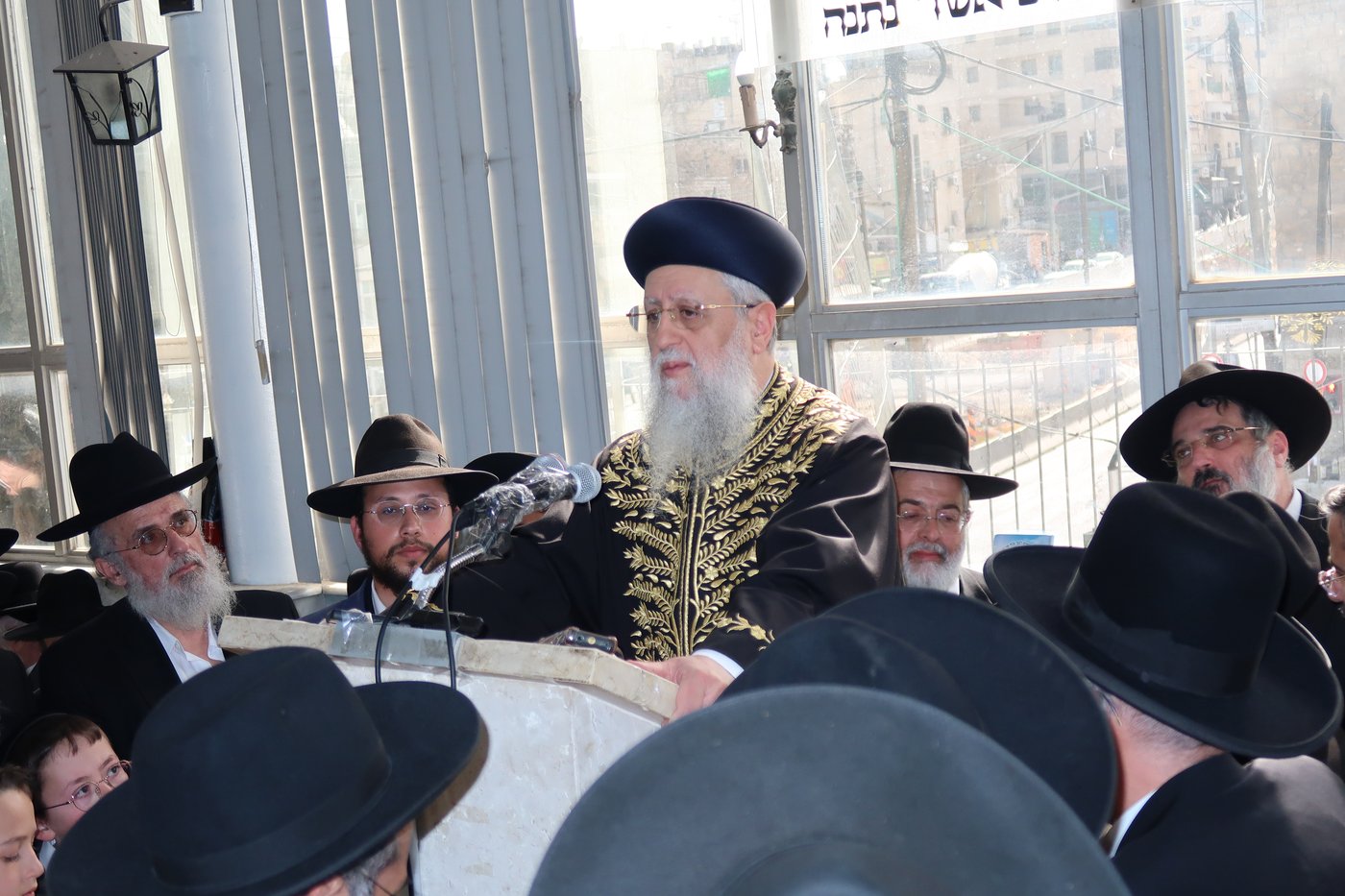 הלווית הגאון רבי משה טופיק זצ"ל 