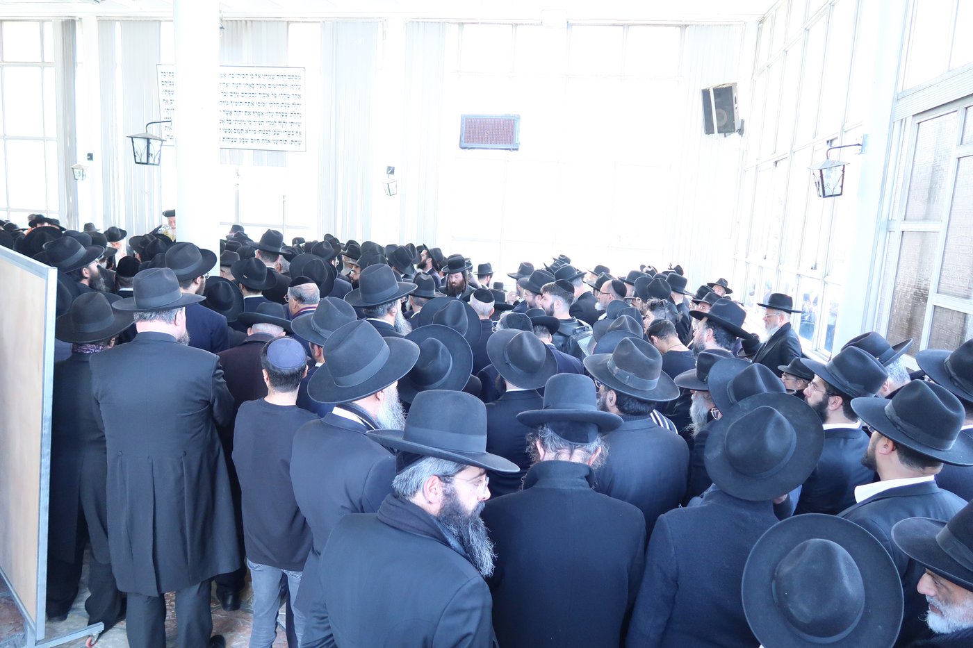 הלווית הגאון רבי משה טופיק זצ"ל 