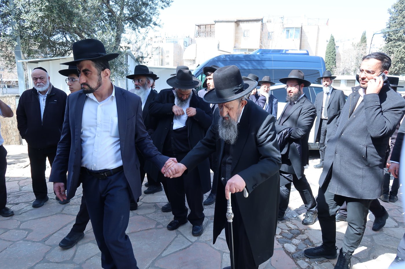 הלווית הגאון רבי משה טופיק זצ"ל 