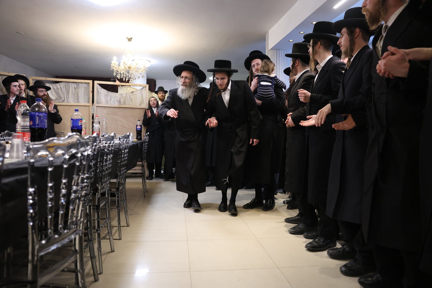 שמחת הווארט לבנו של הרה"צ רבי אלימלך בידרמן 