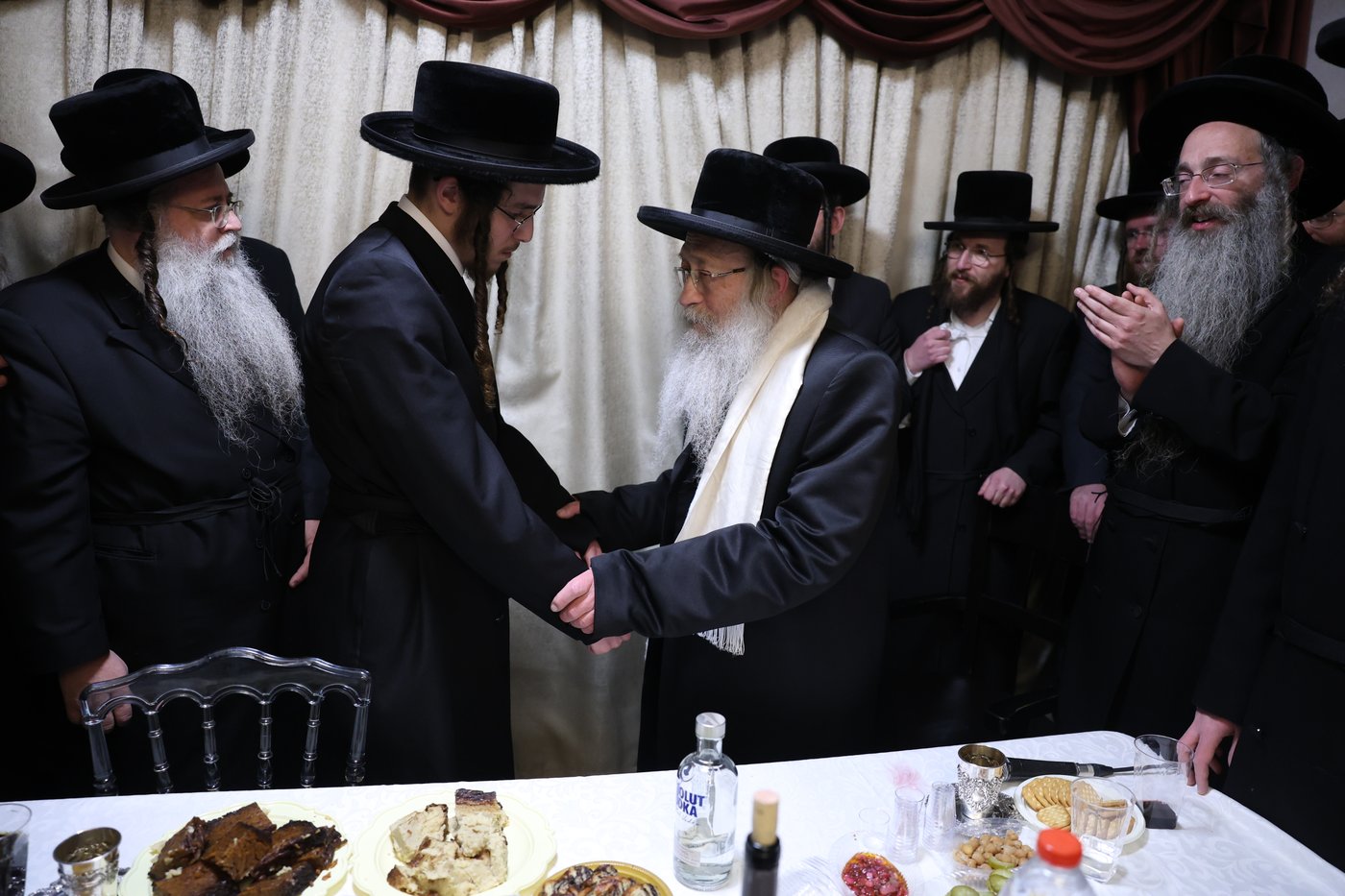 שמחת הווארט לבנו של הרה"צ רבי אלימלך בידרמן 