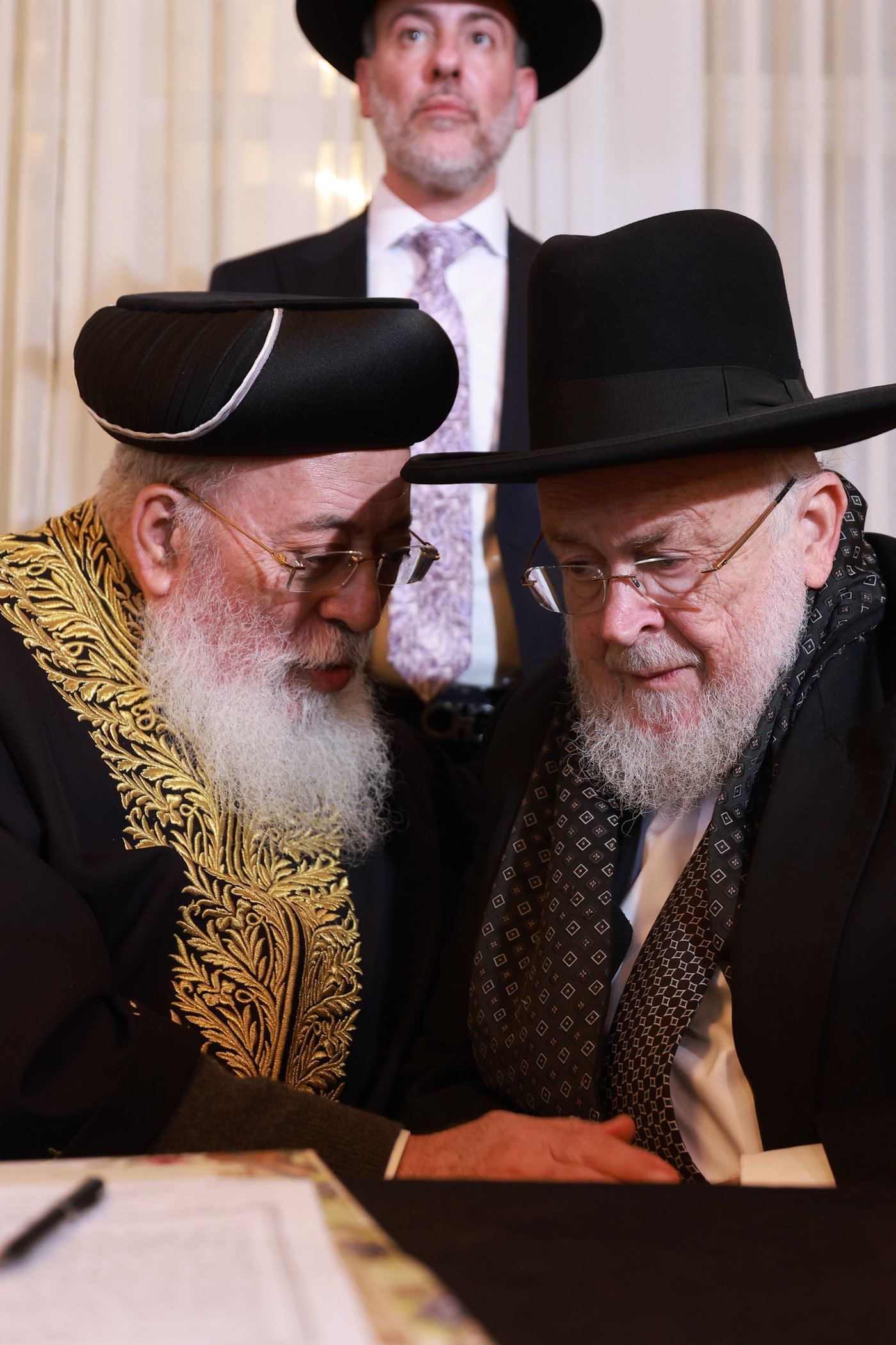 שמחת נישואי נכד הגאון רבי יצחק כהן