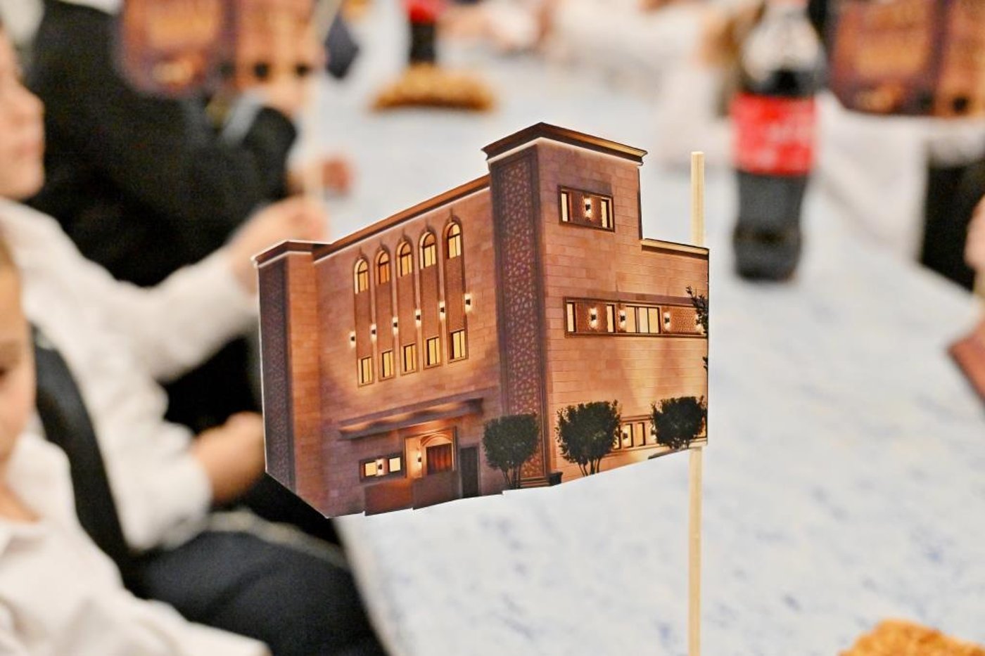 מעמד קריאת שם למקוה טהרה בבית החסידים גור באשדוד