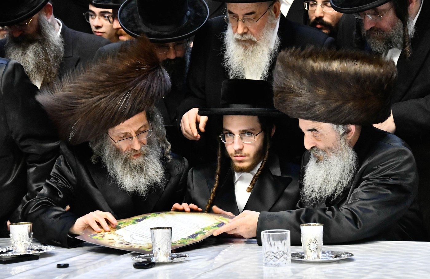 שמחת אירוסי בן הרה"צ רבי אלימלך בידרמן