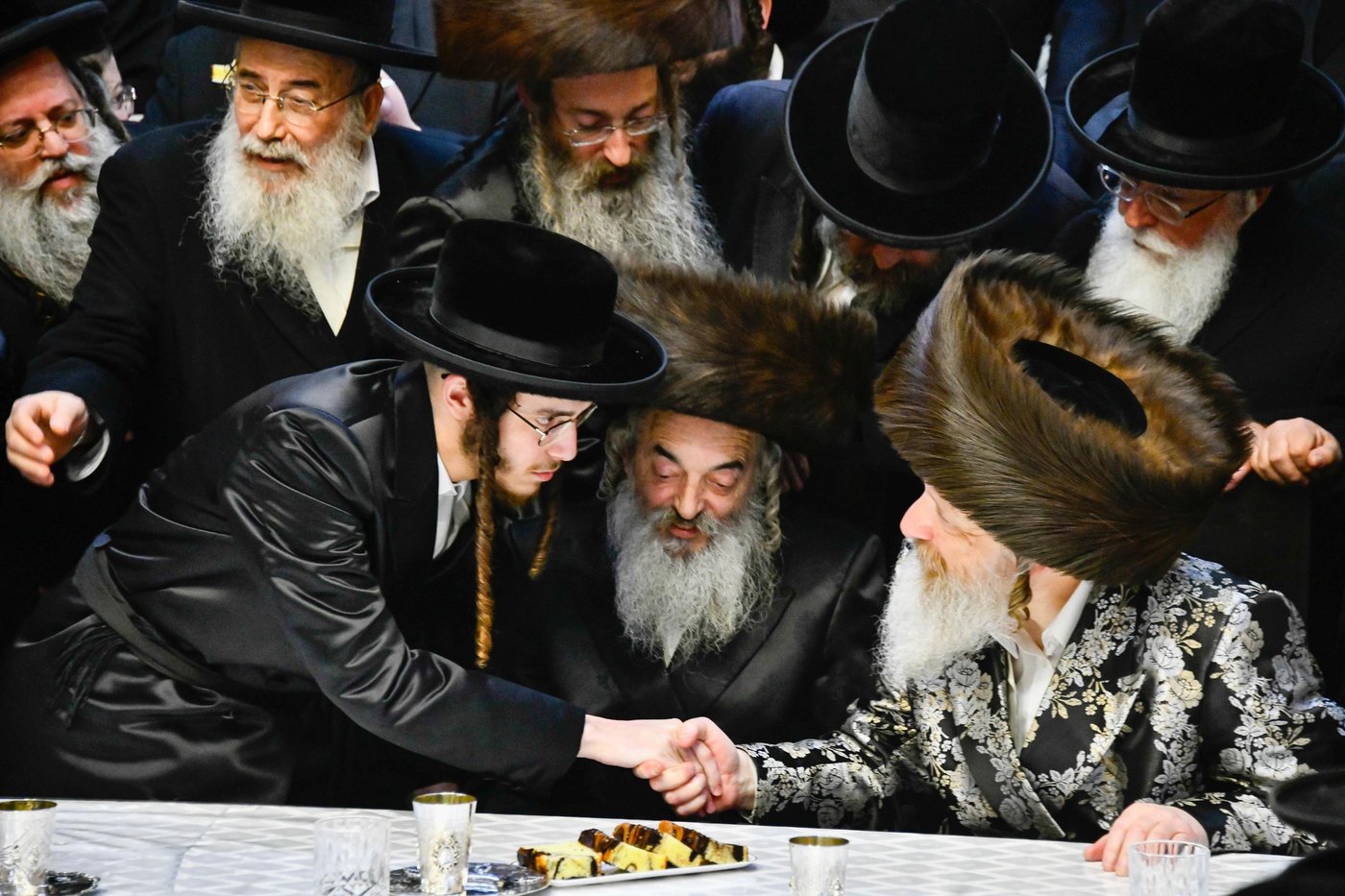 שמחת אירוסי בן הרה"צ רבי אלימלך בידרמן