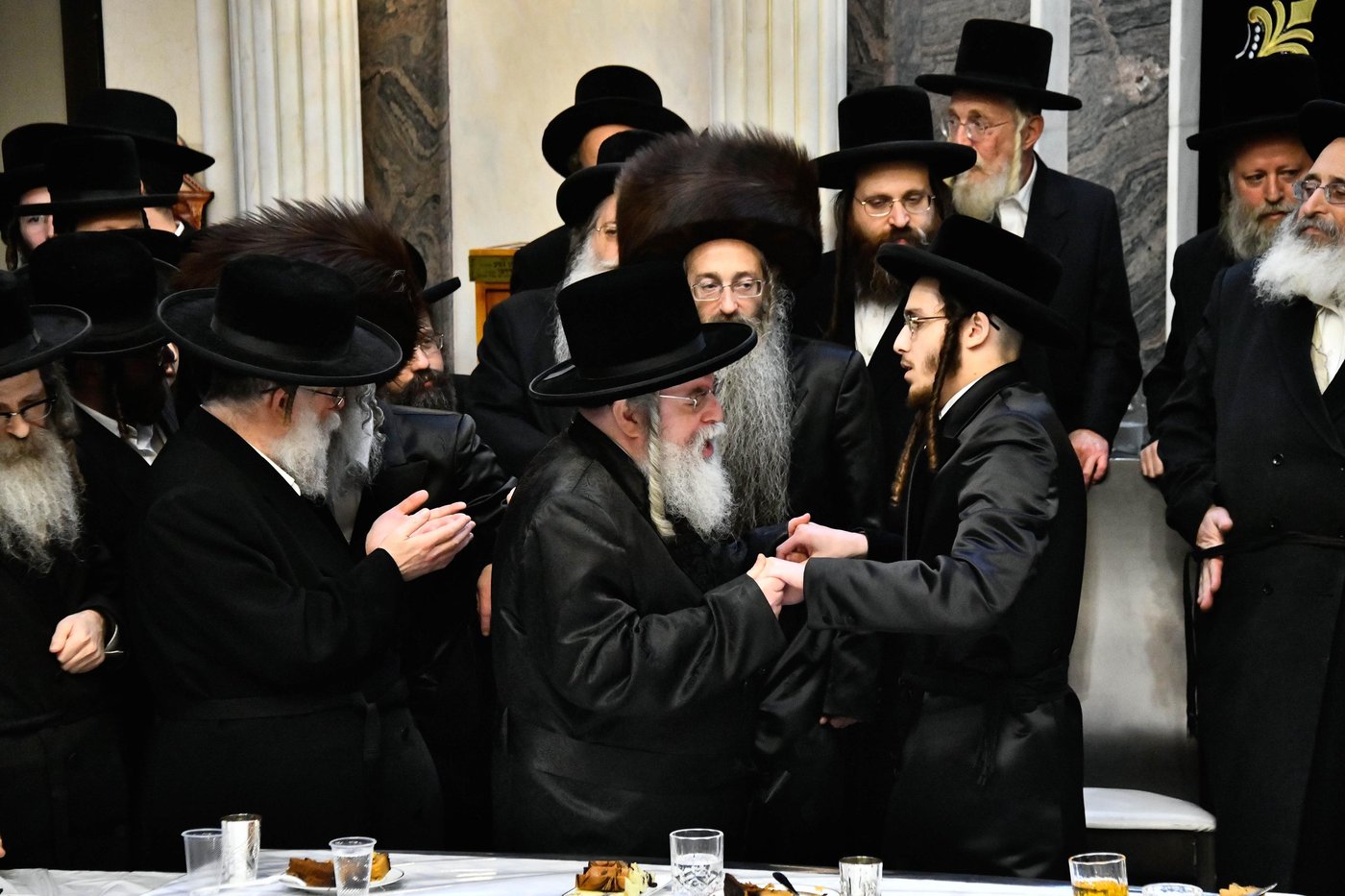 שמחת אירוסי בן הרה"צ רבי אלימלך בידרמן