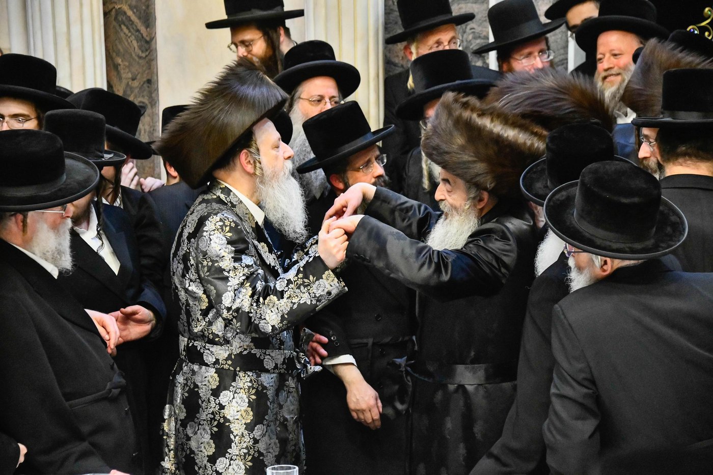 שמחת אירוסי בן הרה"צ רבי אלימלך בידרמן