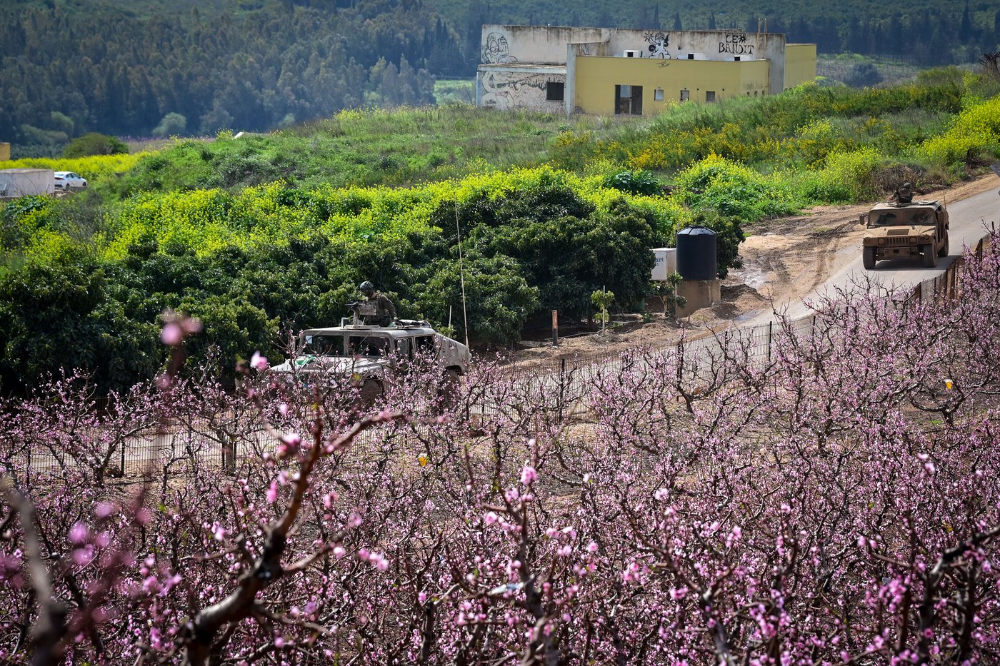 גבול הצפון, אתמול