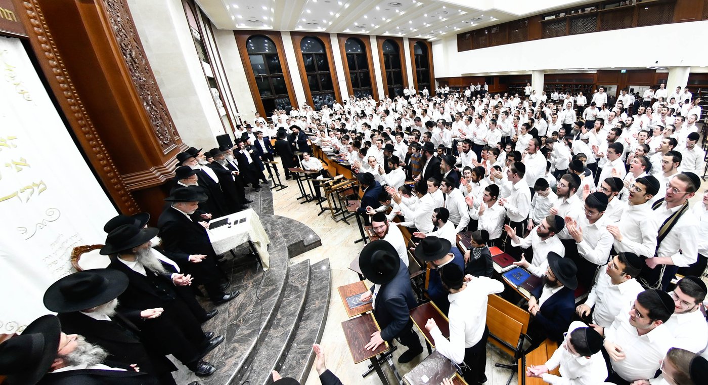 הגר"ד לנדו בשיחה בישיבת בית מדרש עליון