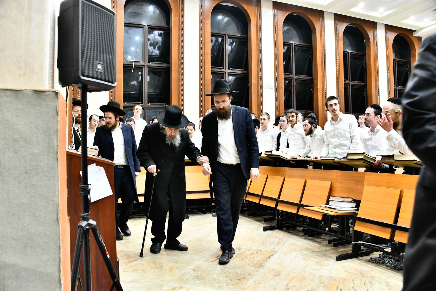 הגר"ד לנדו בשיחה בישיבת בית מדרש עליון