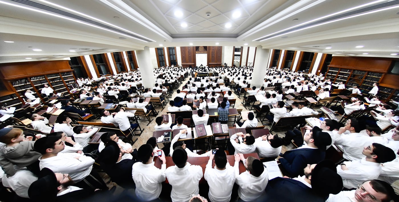 הגר"ד לנדו בשיחה בישיבת בית מדרש עליון