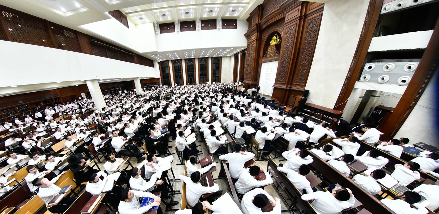 הגר"ד לנדו בשיחה בישיבת בית מדרש עליון