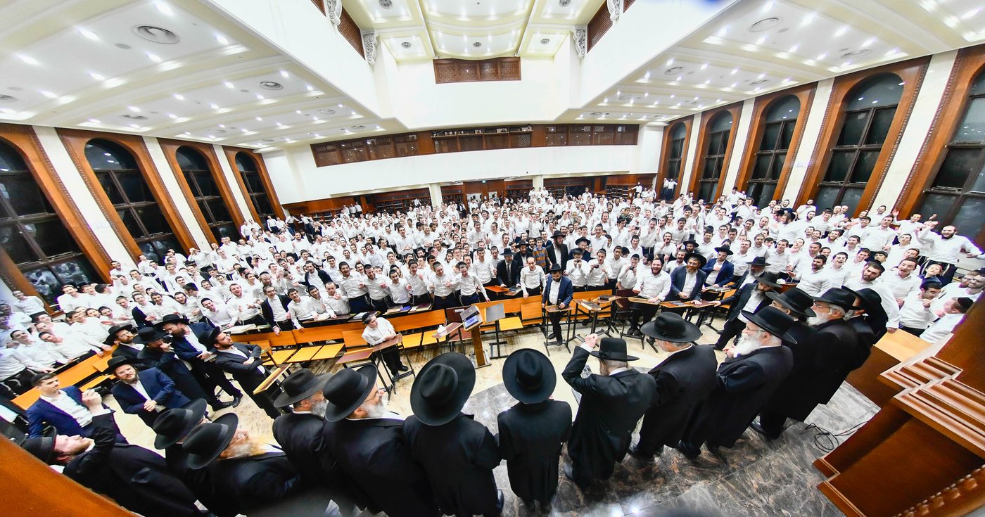 הגר"ד לנדו בשיחה בישיבת בית מדרש עליון