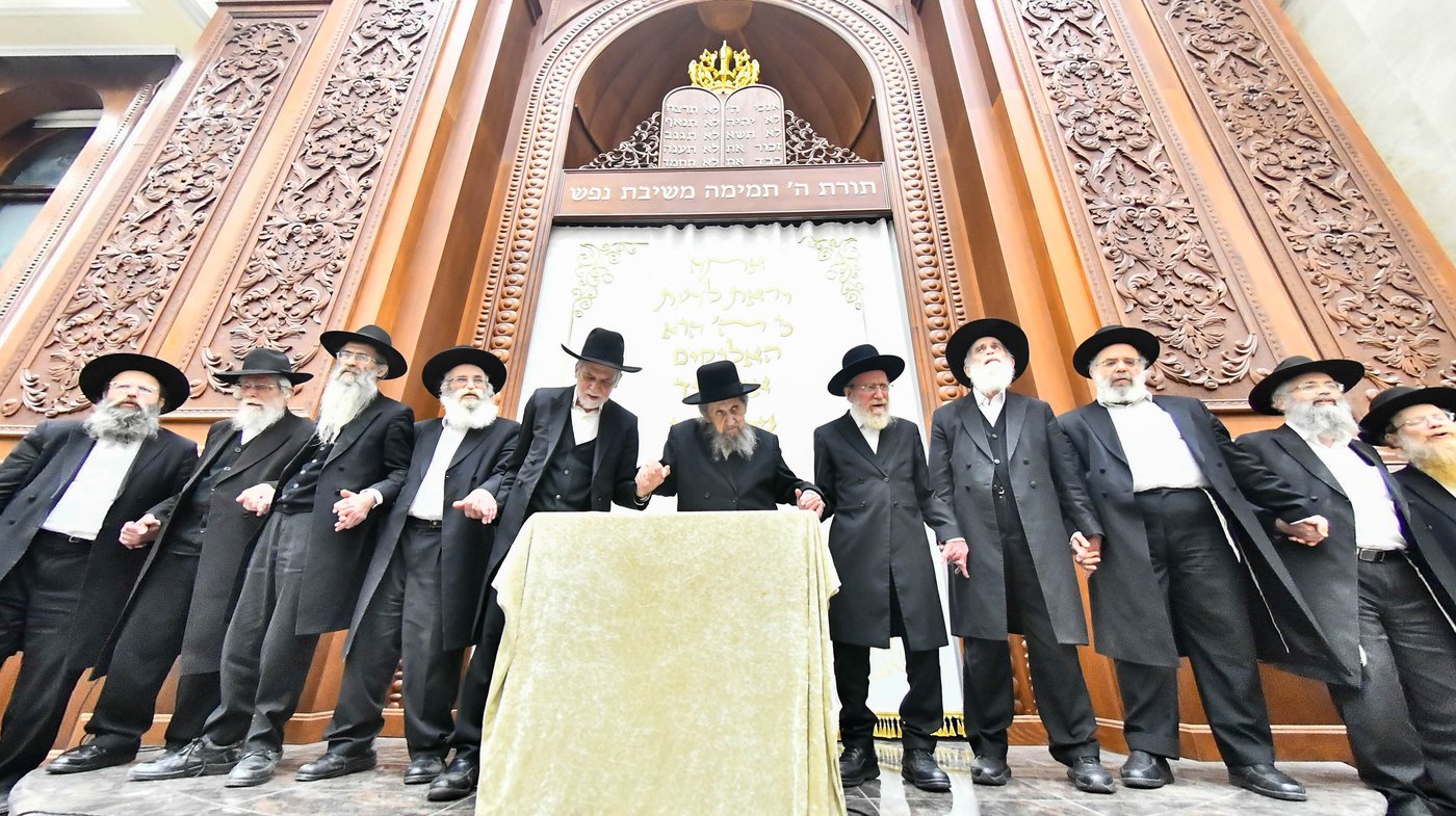 הגר"ד לנדו בשיחה בישיבת בית מדרש עליון