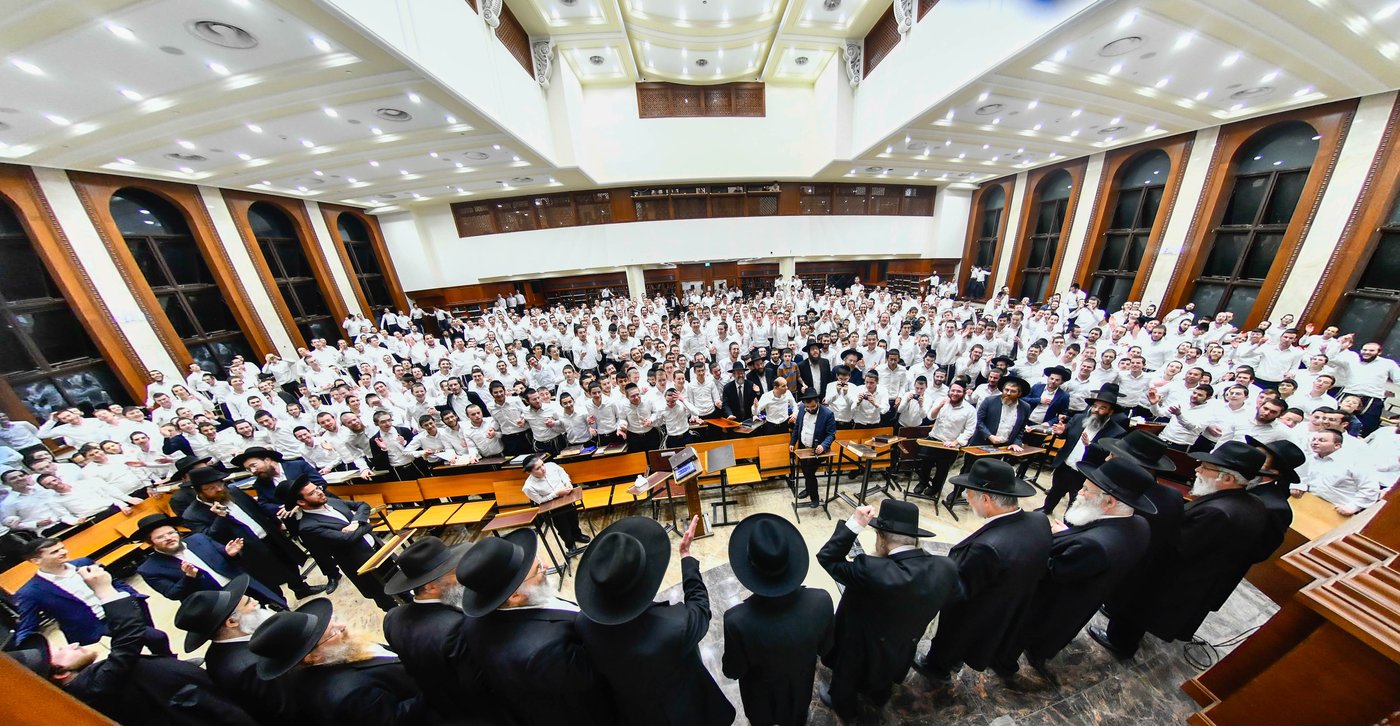 הגר"ד לנדו בשיחה בישיבת בית מדרש עליון