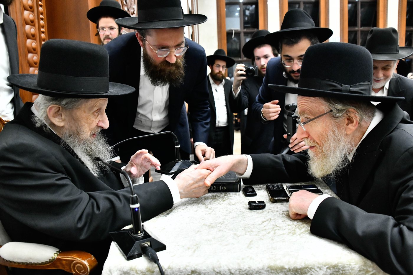 הגר"ד לנדו בשיחה בישיבת בית מדרש עליון