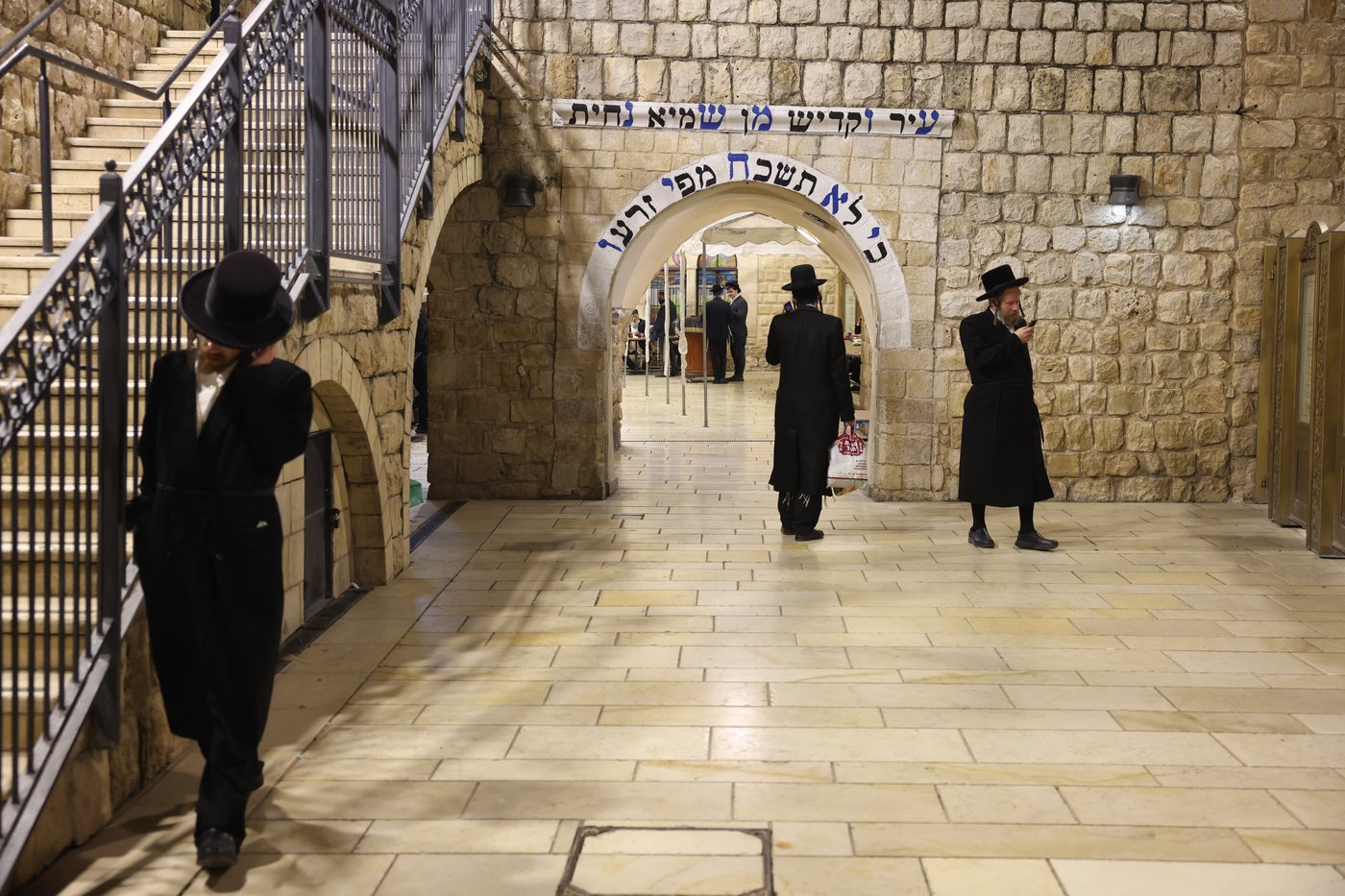 קבר הרשב"י במירון בצל המלחמה