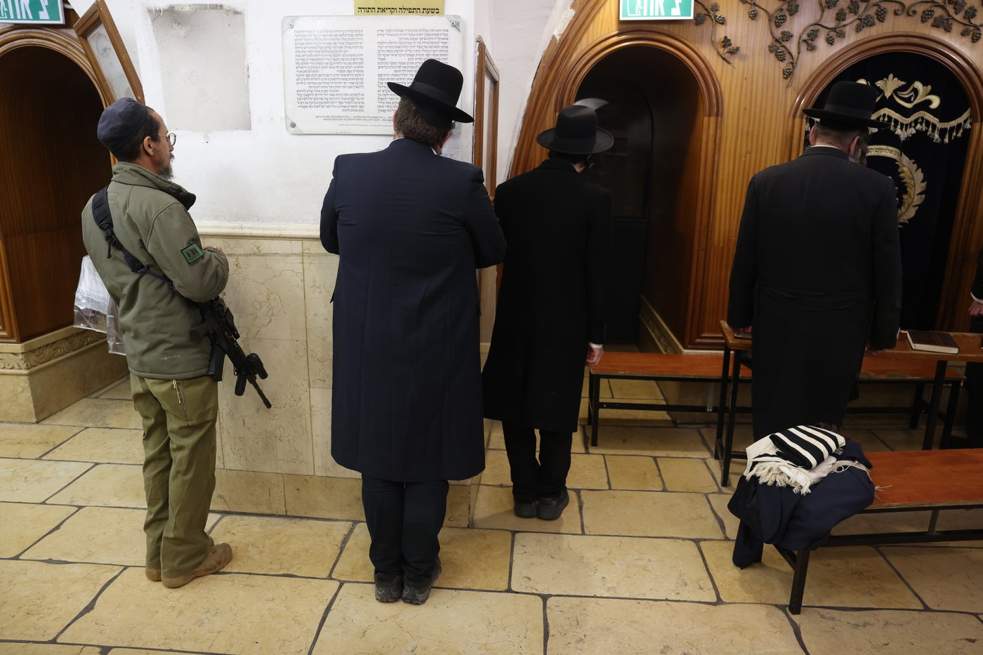 קבר הרשב"י במירון בצל המלחמה