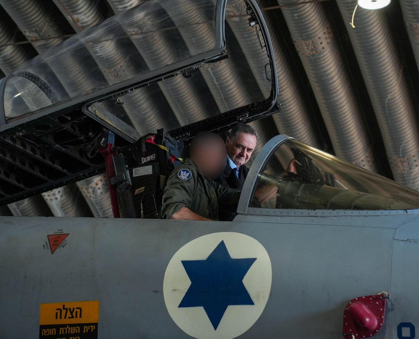 שר הביטחון כץ בתל נוף