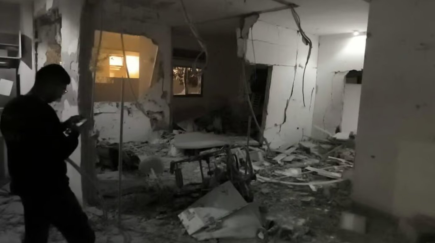 הפגיעה בבית בלכיש