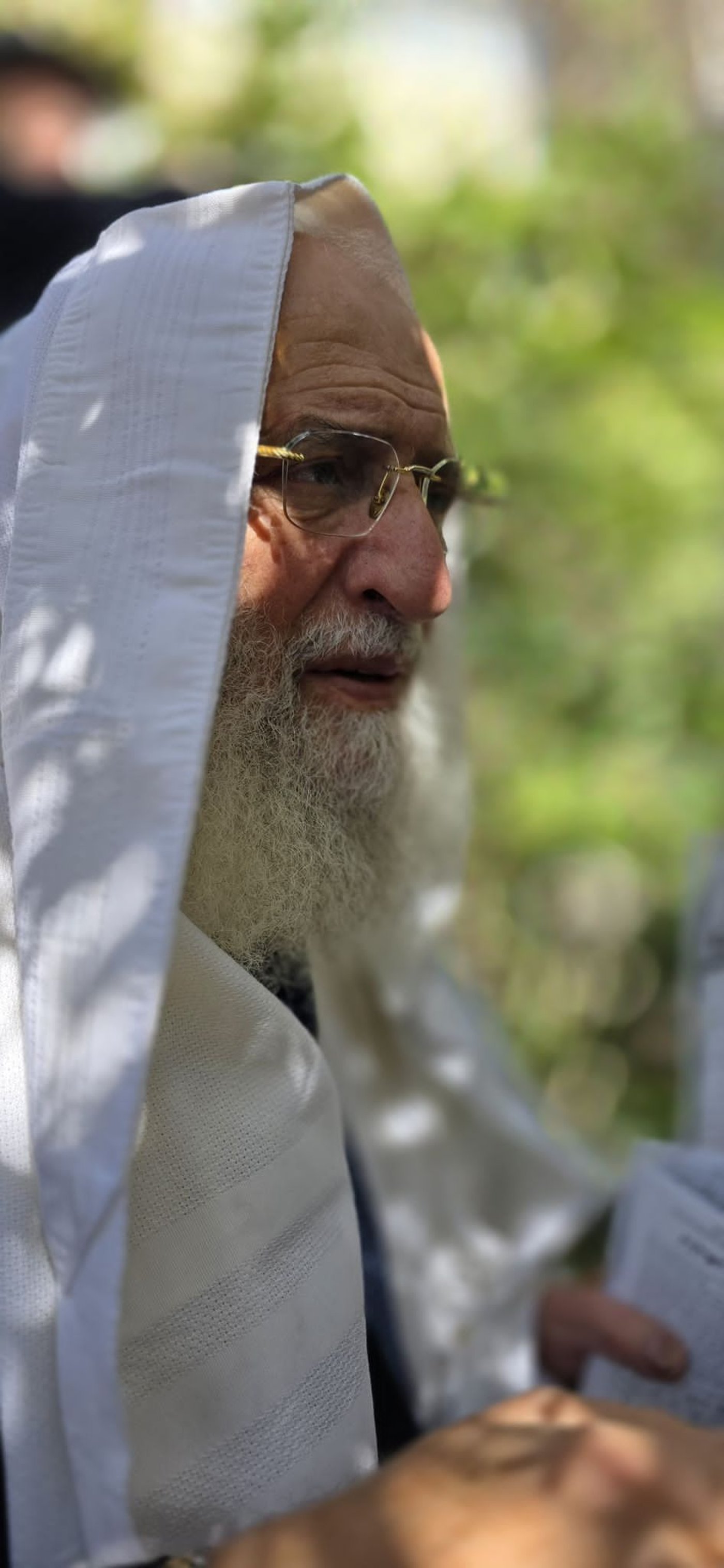 הגר"ר אלבז בברכת האילנות