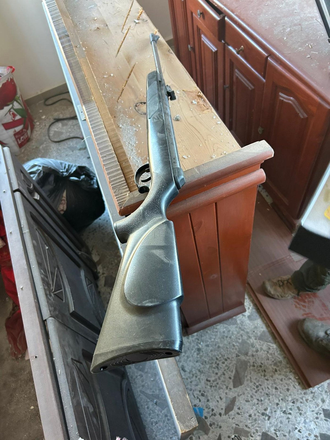 תיעוד נשק חיזבאללה שנתפס 