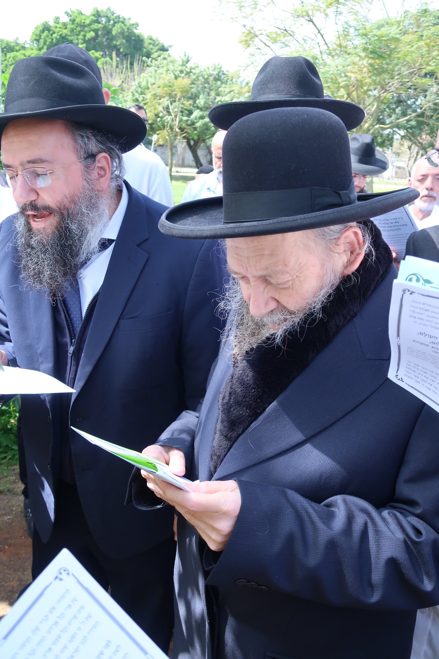 המקובל רבי דוד בצרי בברכת האילנות