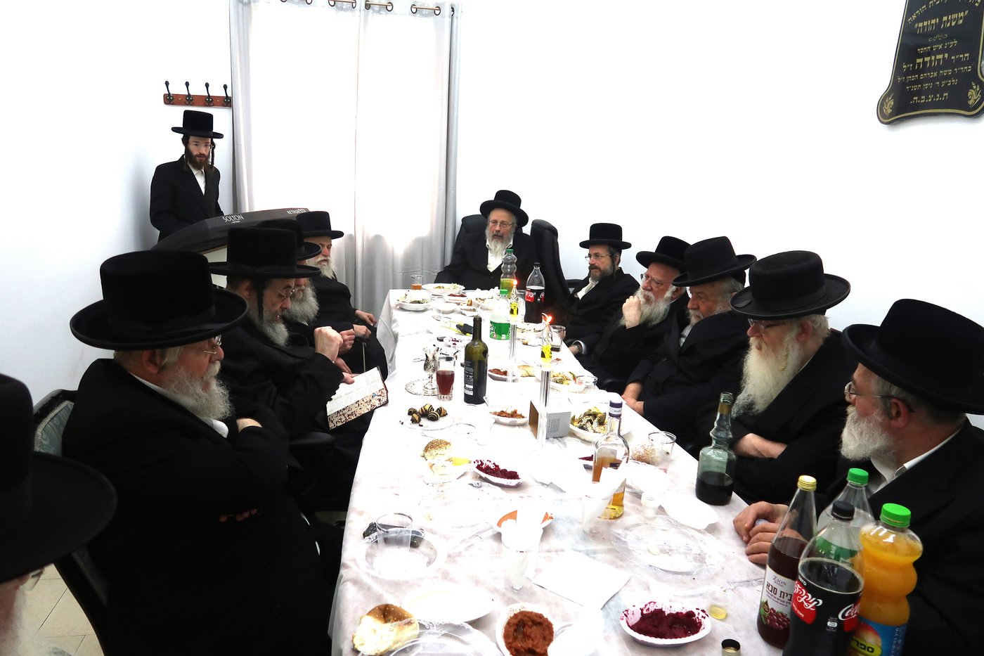 סיום תורה שבכתב ע"י הרה"ג יעקב ולצר