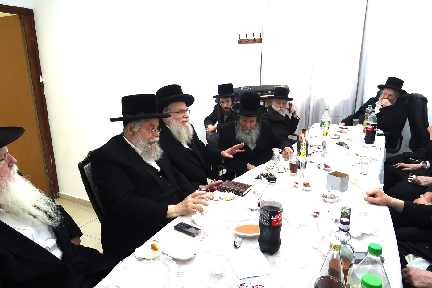 סיום תורה שבכתב ע"י הרה"ג יעקב ולצר