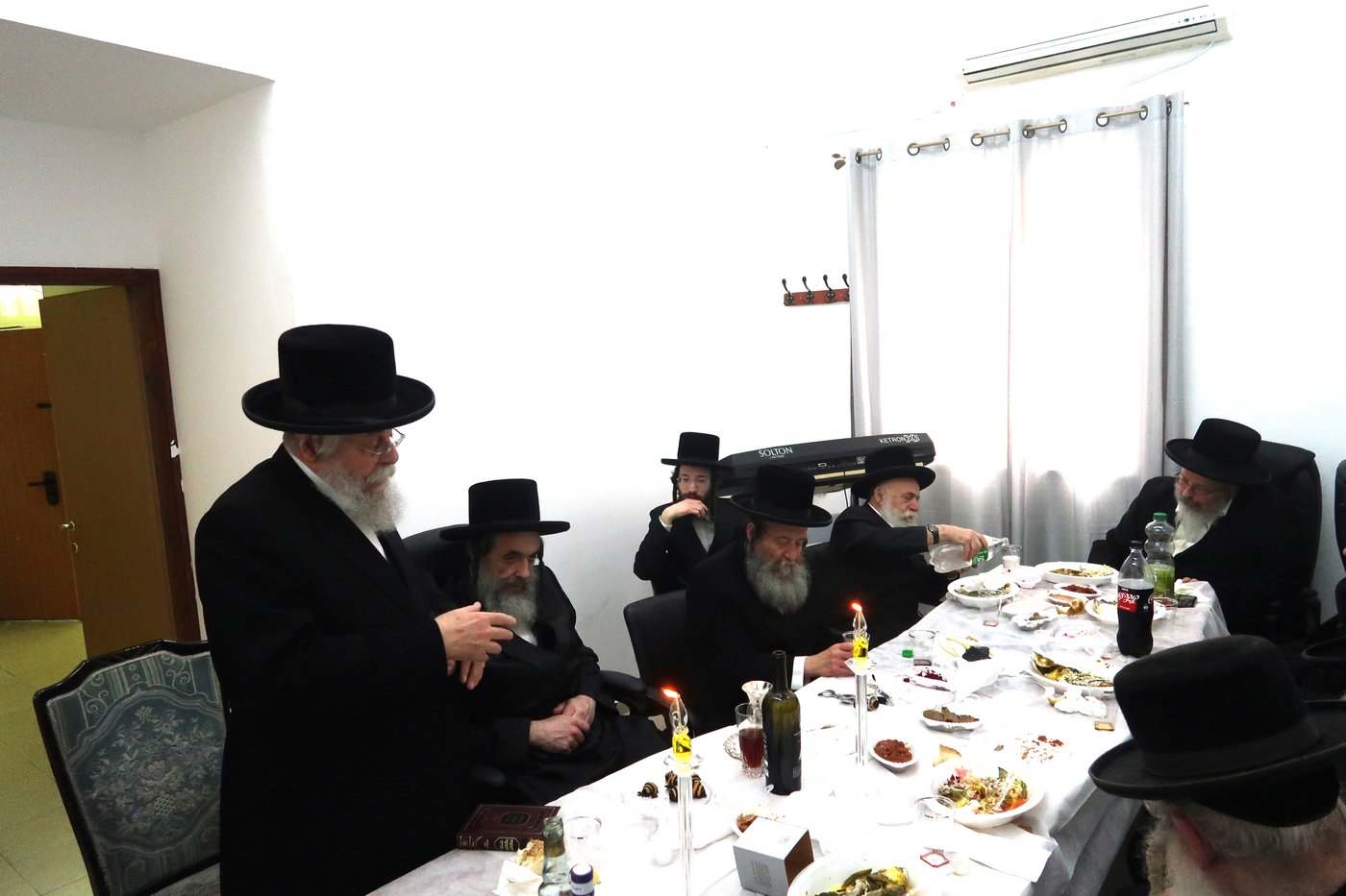 סיום תורה שבכתב ע"י הרה"ג יעקב ולצר