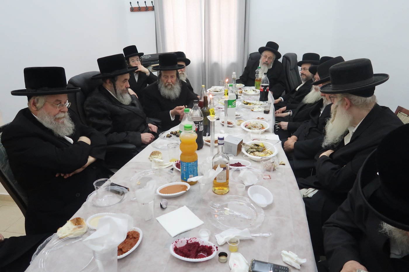 סיום תורה שבכתב ע"י הרה"ג יעקב ולצר